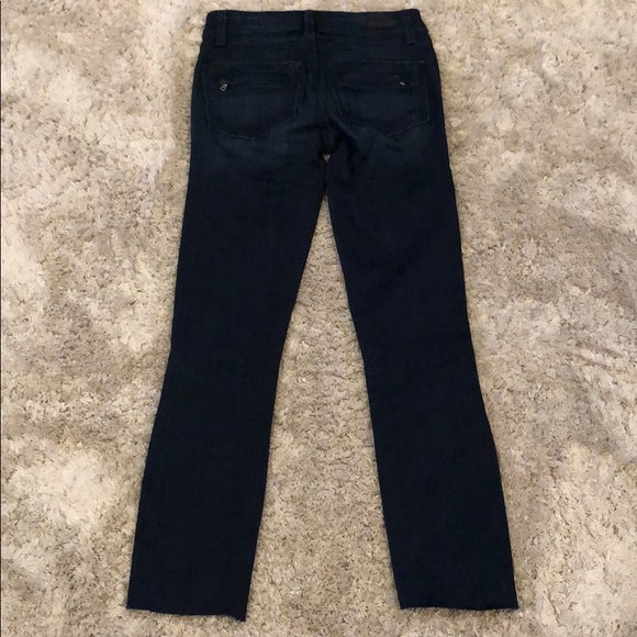 Paige Moto Zipper Detail Midlake Skinny Jean - Picture 3 of 8